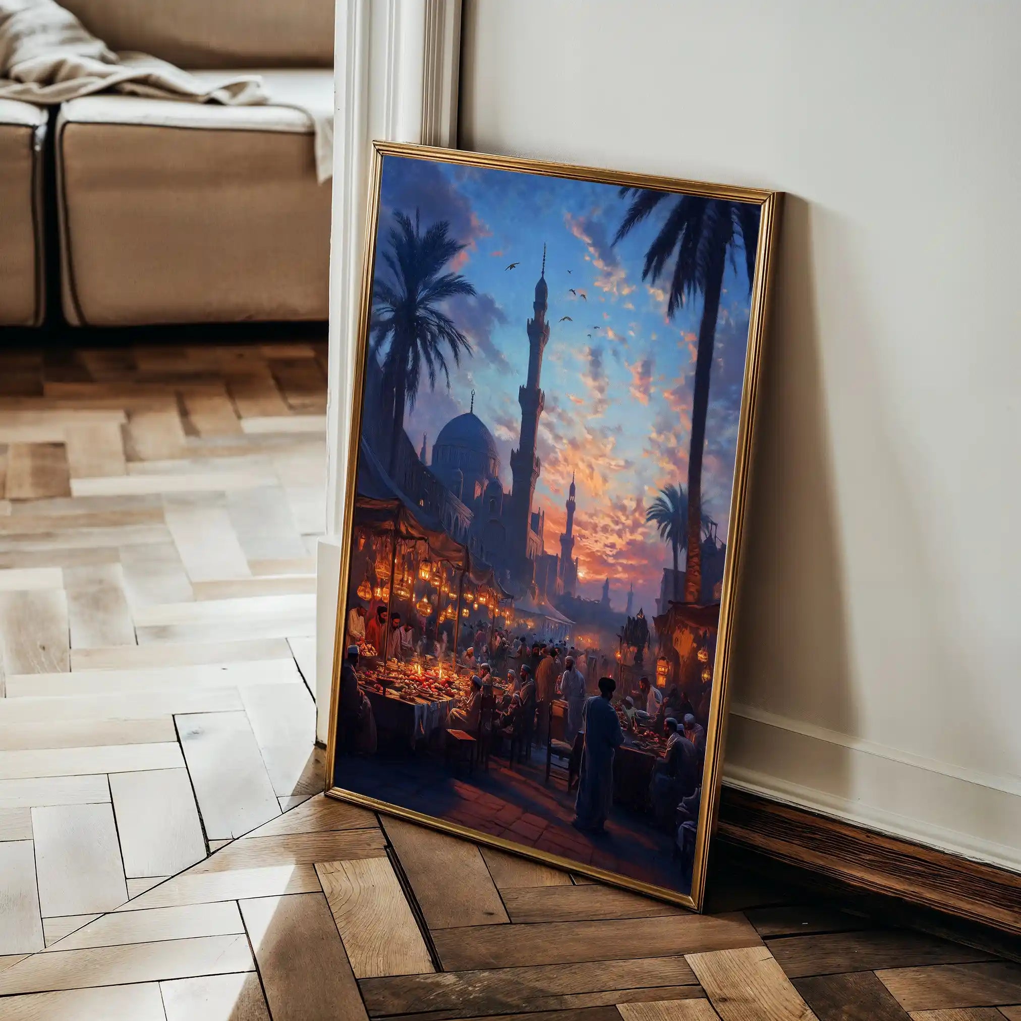 Orientalist 137 Canvas Art 90 x 60 cm / Stretched on hidden frame