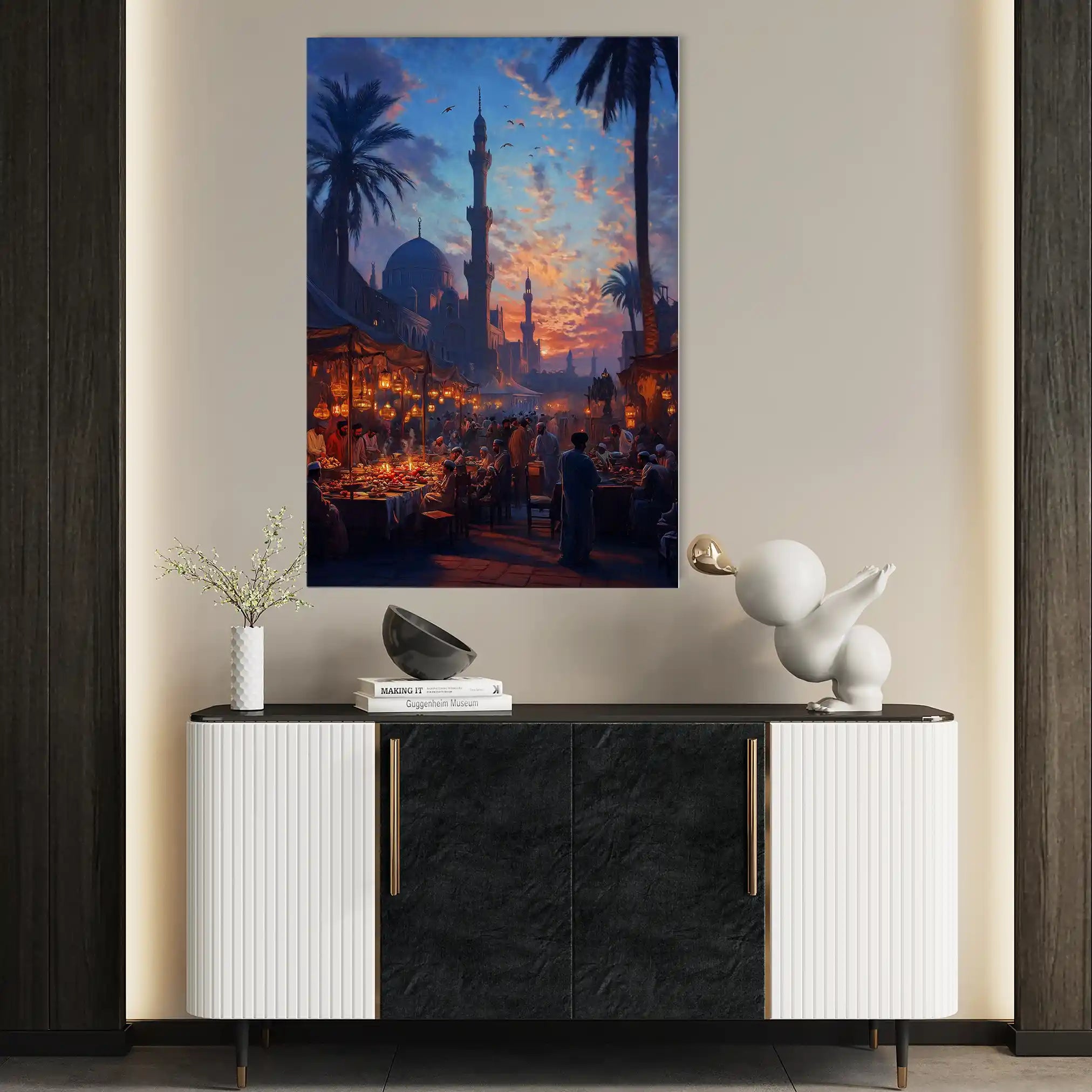 Orientalist 137 Canvas Art 90 x 60 cm / Stretched on hidden frame