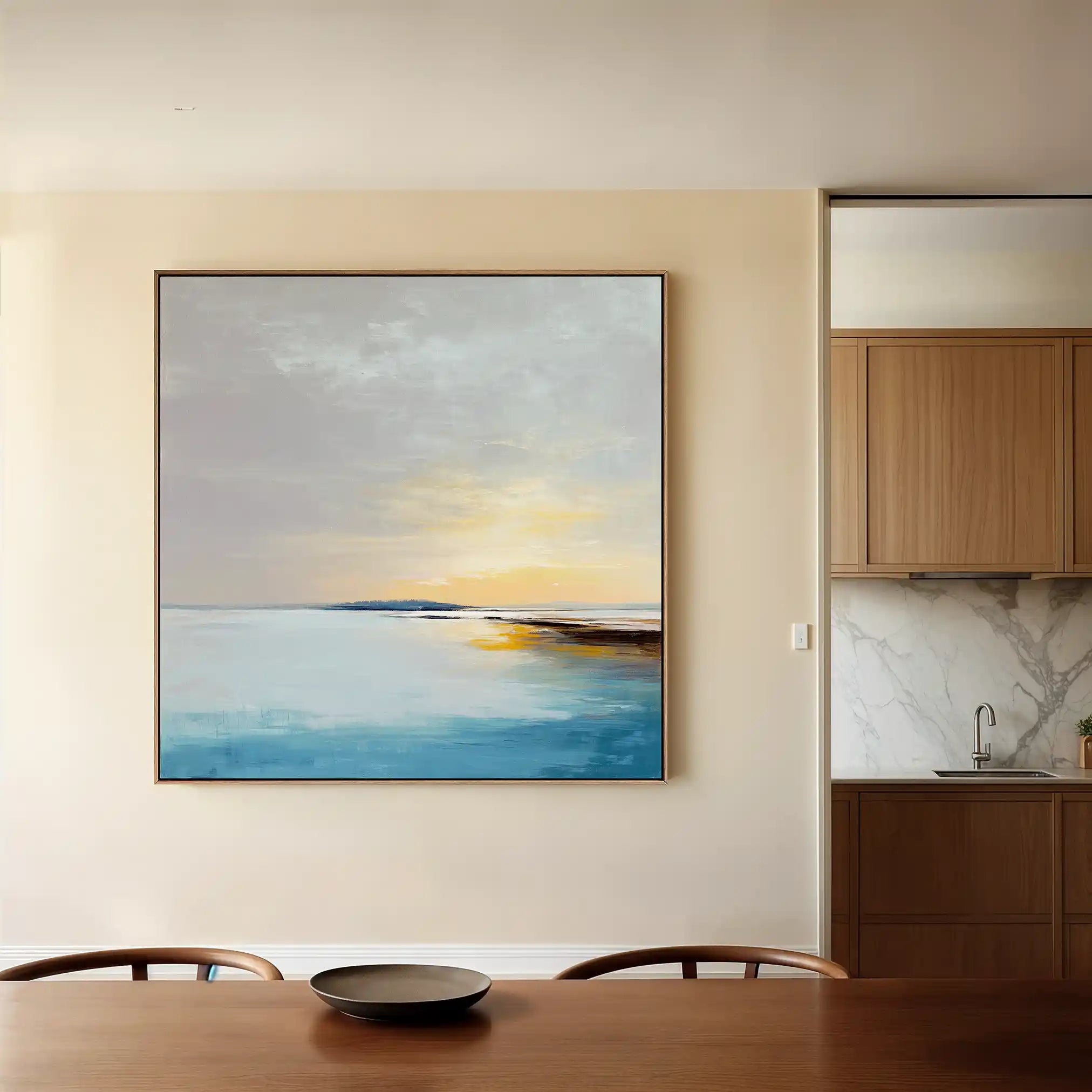 Abstract 1372 Canvas Art 60 x 60 cm / Stretched on hidden frame