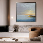 Abstract 1372 Canvas Art 60 x 60 cm / Stretched on hidden frame