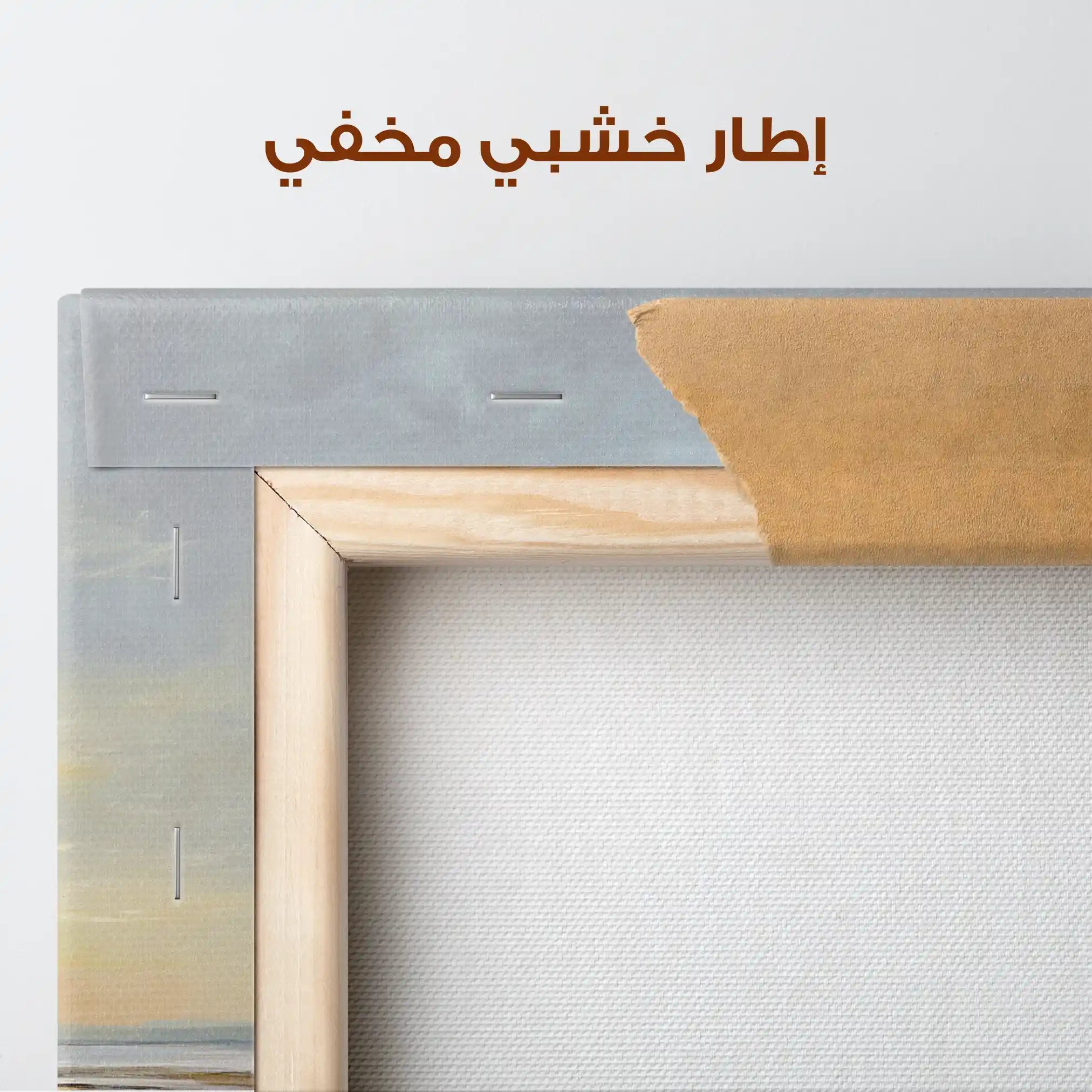 Abstract 1372 Canvas Art 60 x 60 cm / Stretched on hidden frame