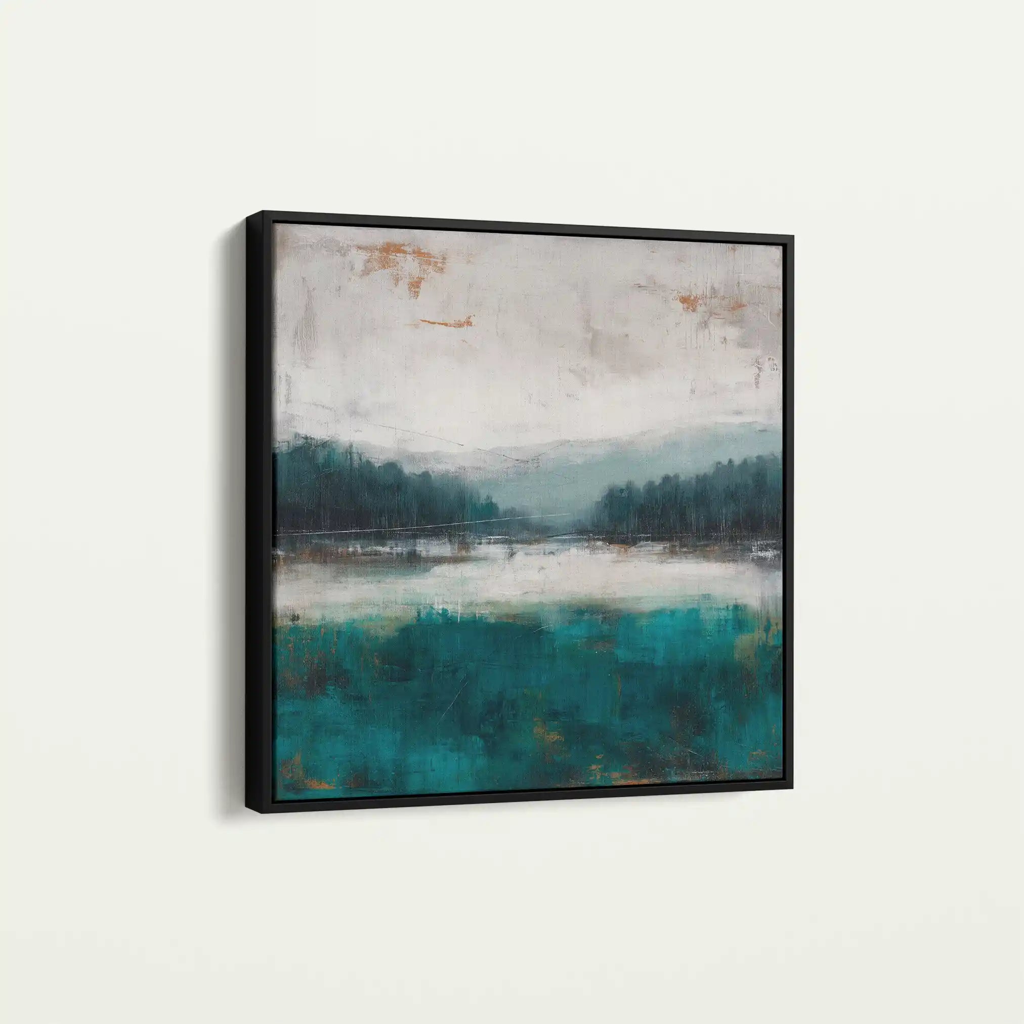 Abstract 1373 Canvas Art 60 x 60 cm / Stretched on hidden frame