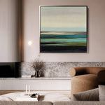 Abstract 1376 Canvas Art 60 x 60 cm / Stretched on hidden frame