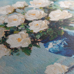 Floral Canvas Wall Art WAD1376-F 80 x 80 cm / Stretched on hidden frame