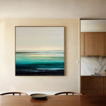 Abstract 1377 Canvas Art 60 x 60 cm / Stretched on hidden frame
