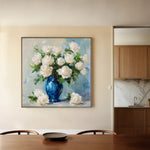 Floral Canvas Wall Art WAD1377-F 80 x 80 cm / Stretched on hidden frame