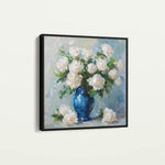 Floral Canvas Wall Art WAD1377-F 80 x 80 cm / Stretched on hidden frame