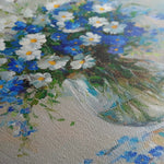 Floral Canvas Wall Art WAD1378-F 80 x 80 cm / Stretched on hidden frame