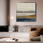 Abstract 1379 Canvas Art 60 x 60 cm / Stretched on hidden frame