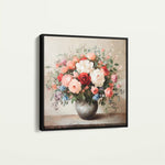 Floral Canvas Wall Art WAD1379-F 80 x 80 cm / Stretched on hidden frame
