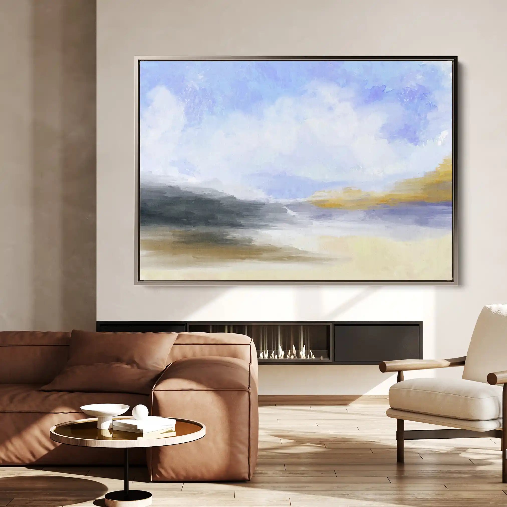 Abstract 138 Canvas Art 60 x 40 cm / Stretched on hidden frame