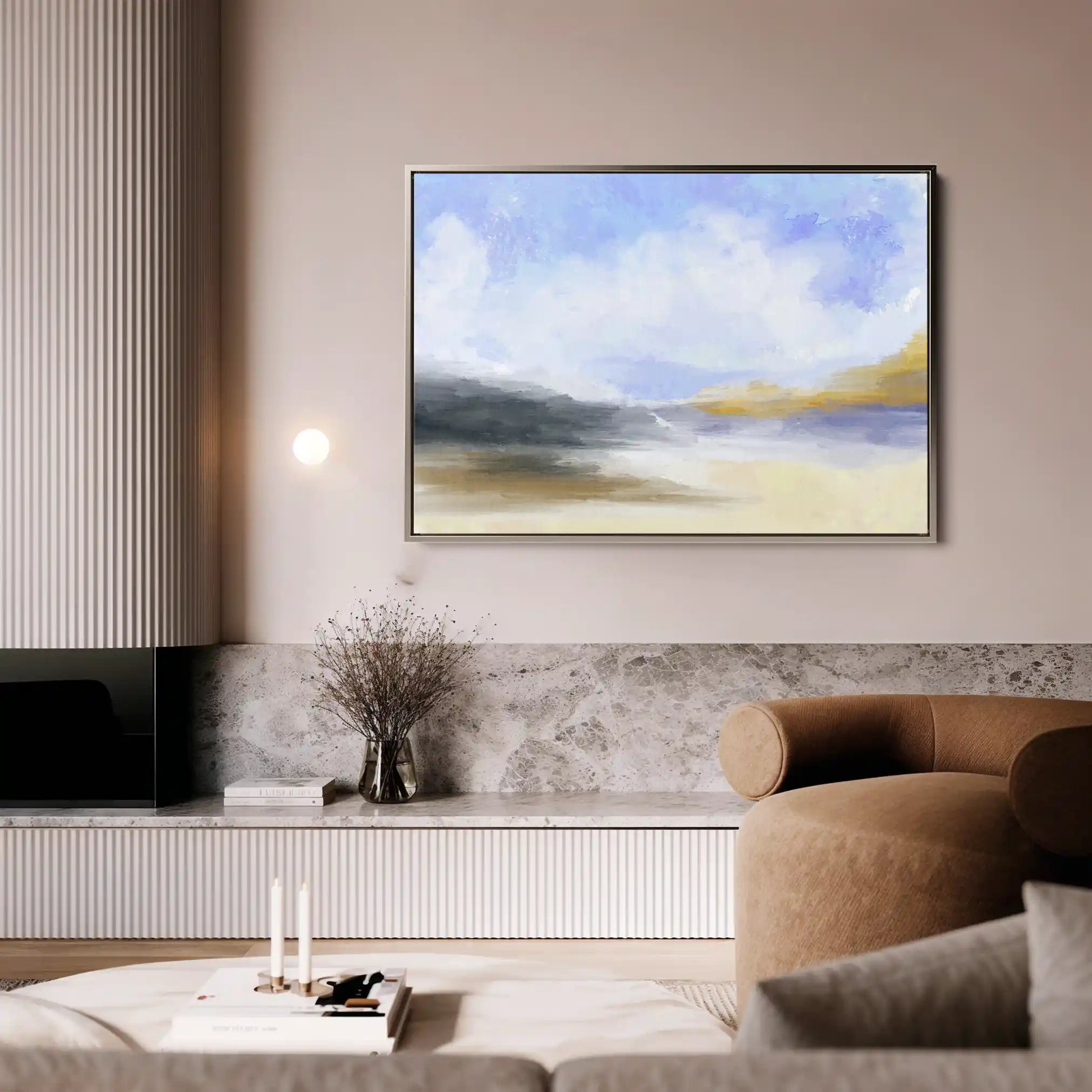 Abstract 138 Canvas Art 60 x 40 cm / Stretched on hidden frame