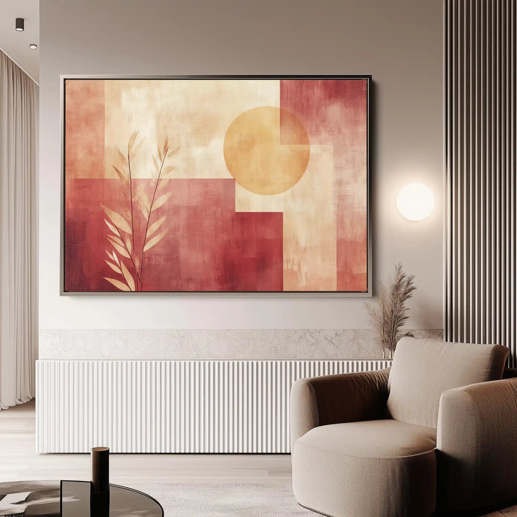 Boho 138 Canvas Art 90 x 60 cm / Stretched on hidden frame