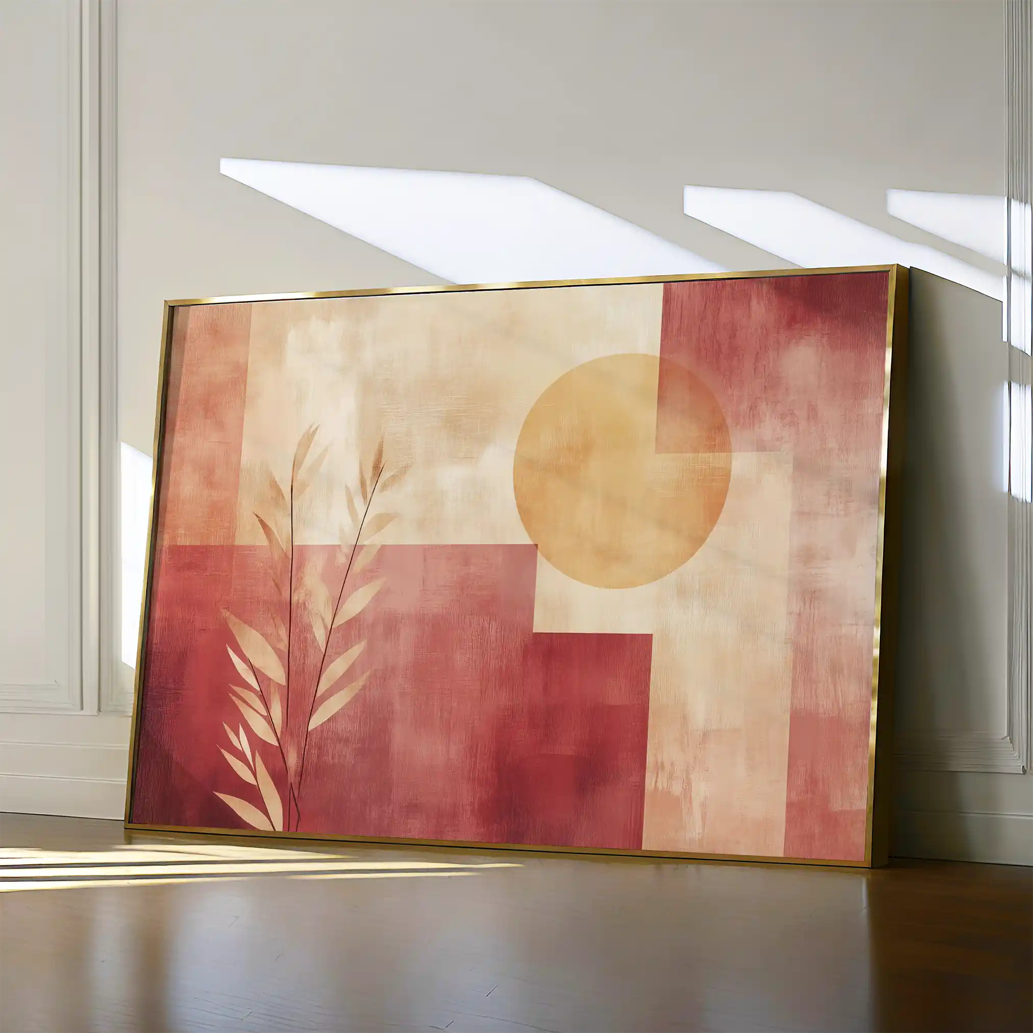 Boho 138 Canvas Art 90 x 60 cm / Stretched on hidden frame