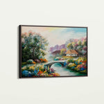 Landscape 138 Canvas Art 90 x 60 cm / Stretched on hidden frame