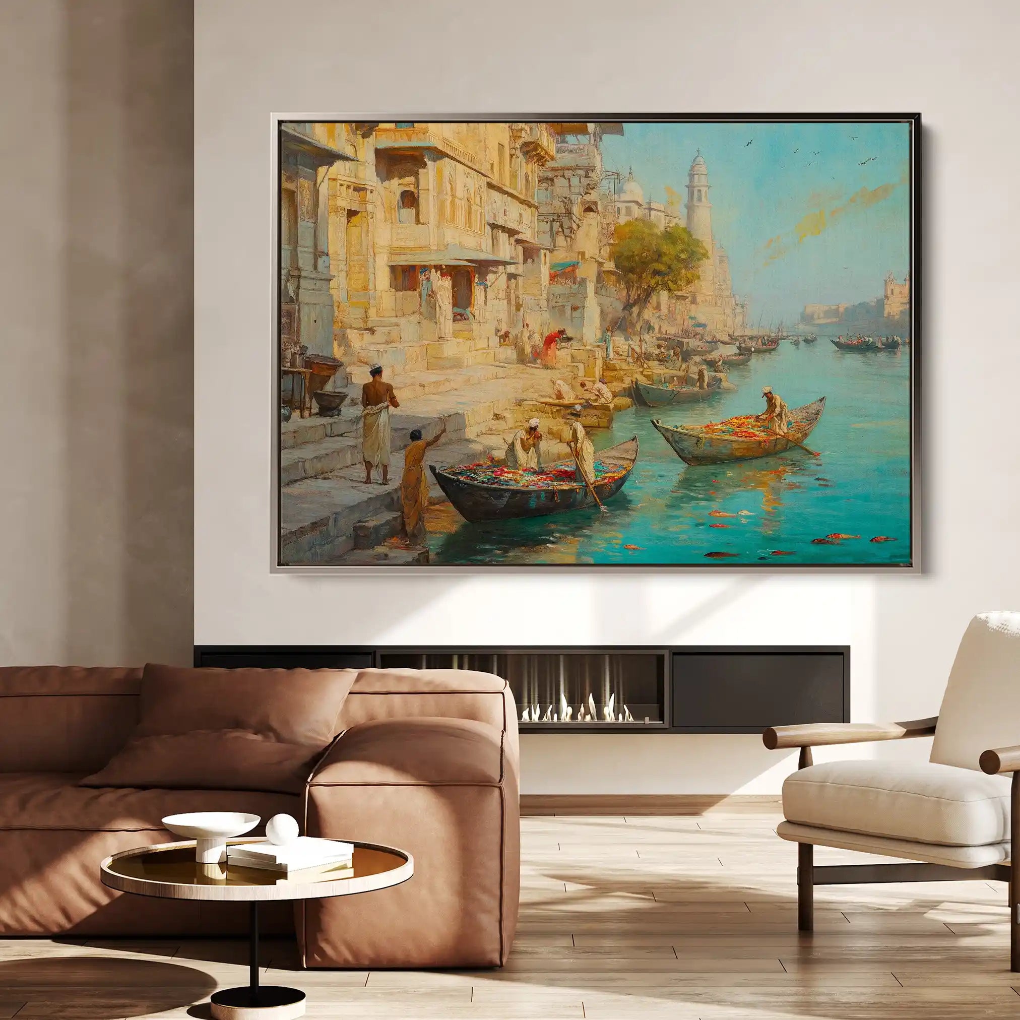 Orientalist 138 Canvas Art 90 x 60 cm / Stretched on hidden frame