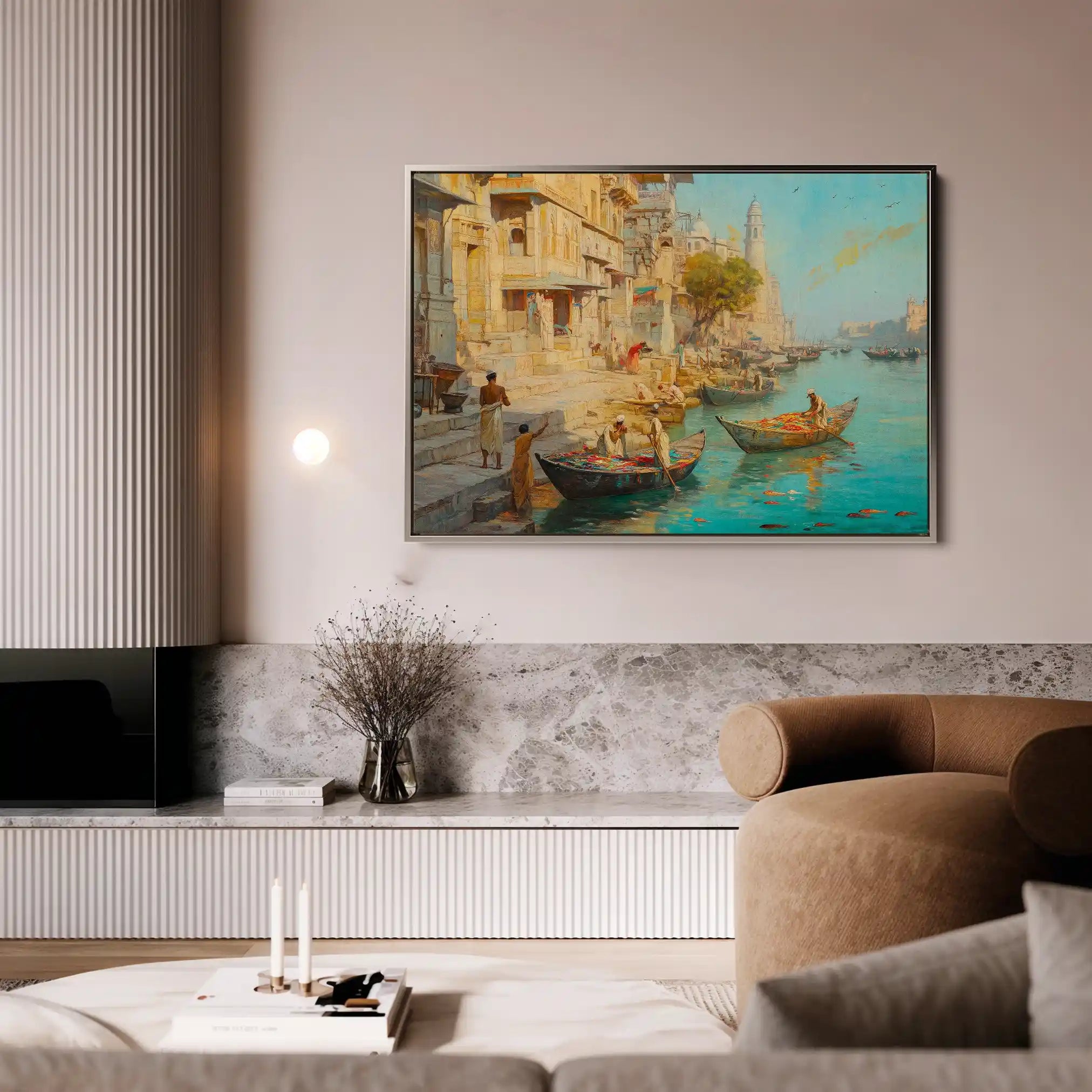 Orientalist 138 Canvas Art 90 x 60 cm / Stretched on hidden frame