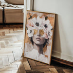 Portrait 138 Canvas Art 90 x 60 cm / Stretched on hidden frame