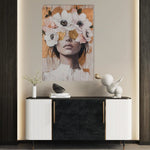 Portrait 138 Canvas Art 90 x 60 cm / Stretched on hidden frame