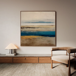 Abstract 1380 Canvas Art 60 x 60 cm / Stretched on hidden frame