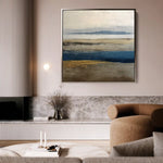 Abstract 1380 Canvas Art 60 x 60 cm / Stretched on hidden frame