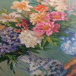 Floral Canvas Wall Art WAD1380-F 80 x 80 cm / Stretched on hidden frame