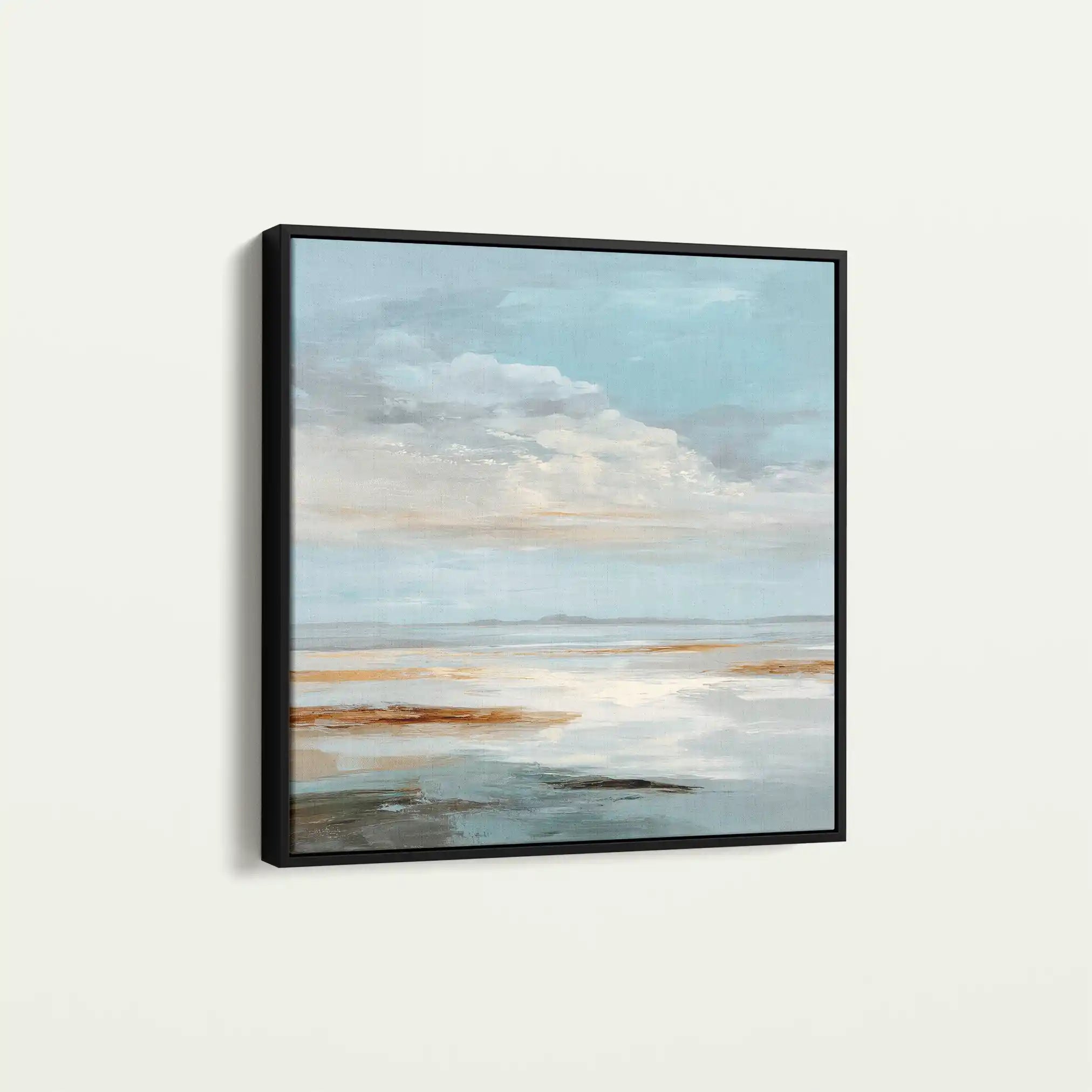 Abstract 1381 Canvas Art 60 x 60 cm / Stretched on hidden frame