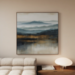 Abstract 1382 Canvas Art 60 x 60 cm / Stretched on hidden frame