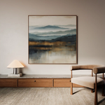 Abstract 1382 Canvas Art 60 x 60 cm / Stretched on hidden frame