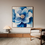 Floral Canvas Wall Art WAD1382-F 80 x 80 cm / Stretched on hidden frame