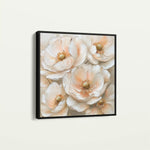 Floral Canvas Wall Art WAD1384-F 80 x 80 cm / Stretched on hidden frame