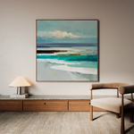 Abstract 1385 Canvas Art 60 x 60 cm / Stretched on hidden frame