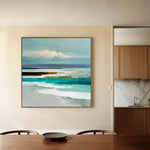 Abstract 1385 Canvas Art 60 x 60 cm / Stretched on hidden frame