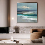 Abstract 1385 Canvas Art 60 x 60 cm / Stretched on hidden frame