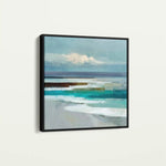 Abstract 1385 Canvas Art 60 x 60 cm / Stretched on hidden frame