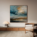 Abstract 1386 Canvas Art 60 x 60 cm / Stretched on hidden frame