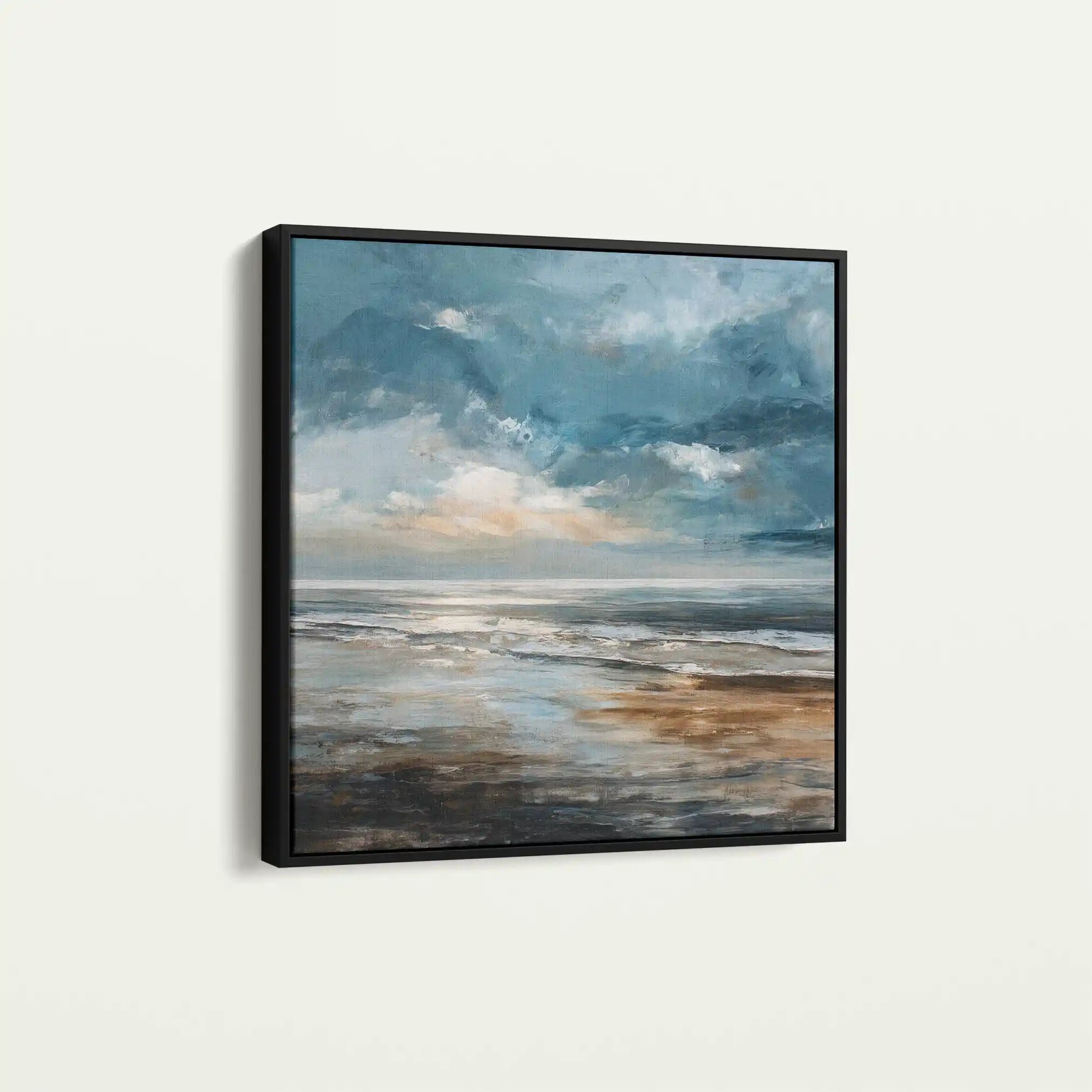 Abstract 1387 Canvas Art 60 x 60 cm / Stretched on hidden frame