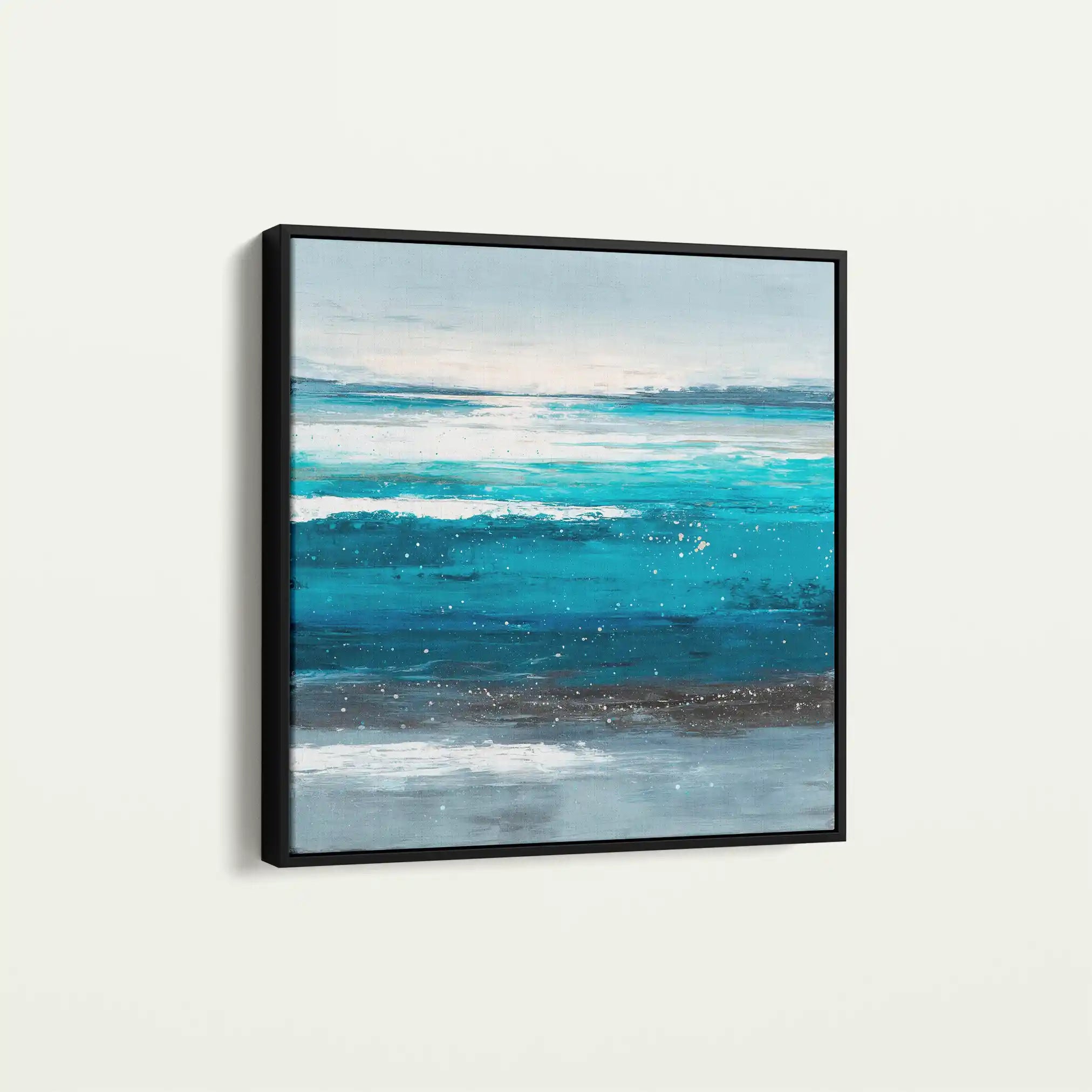 Abstract 1389 Canvas Art 60 x 60 cm / Stretched on hidden frame