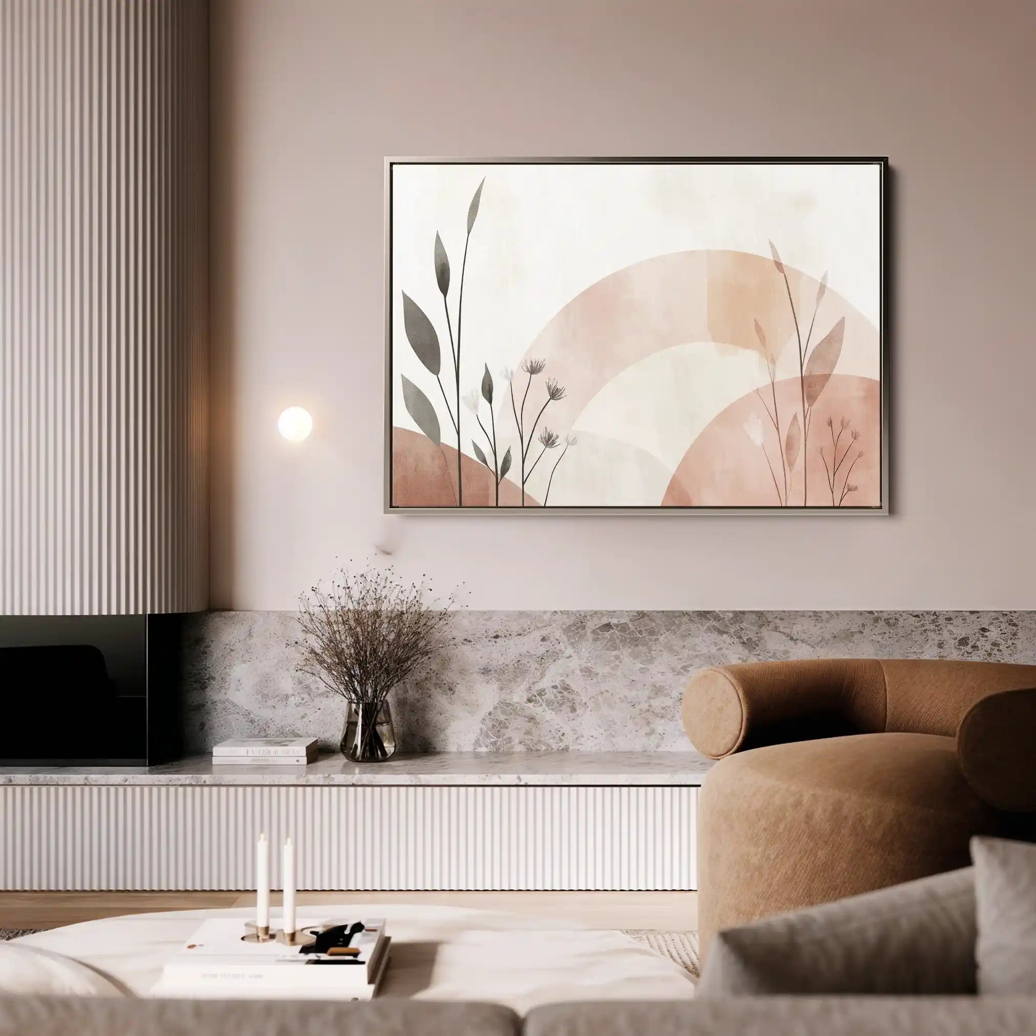 Boho 139 Canvas Art 90 x 60 cm / Stretched on hidden frame