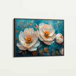 Floral Canvas Wall Art WAD139-F 90 x 60 cm / Stretched on hidden frame