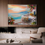 Landscape 139 Canvas Art 90 x 60 cm / Stretched on hidden frame