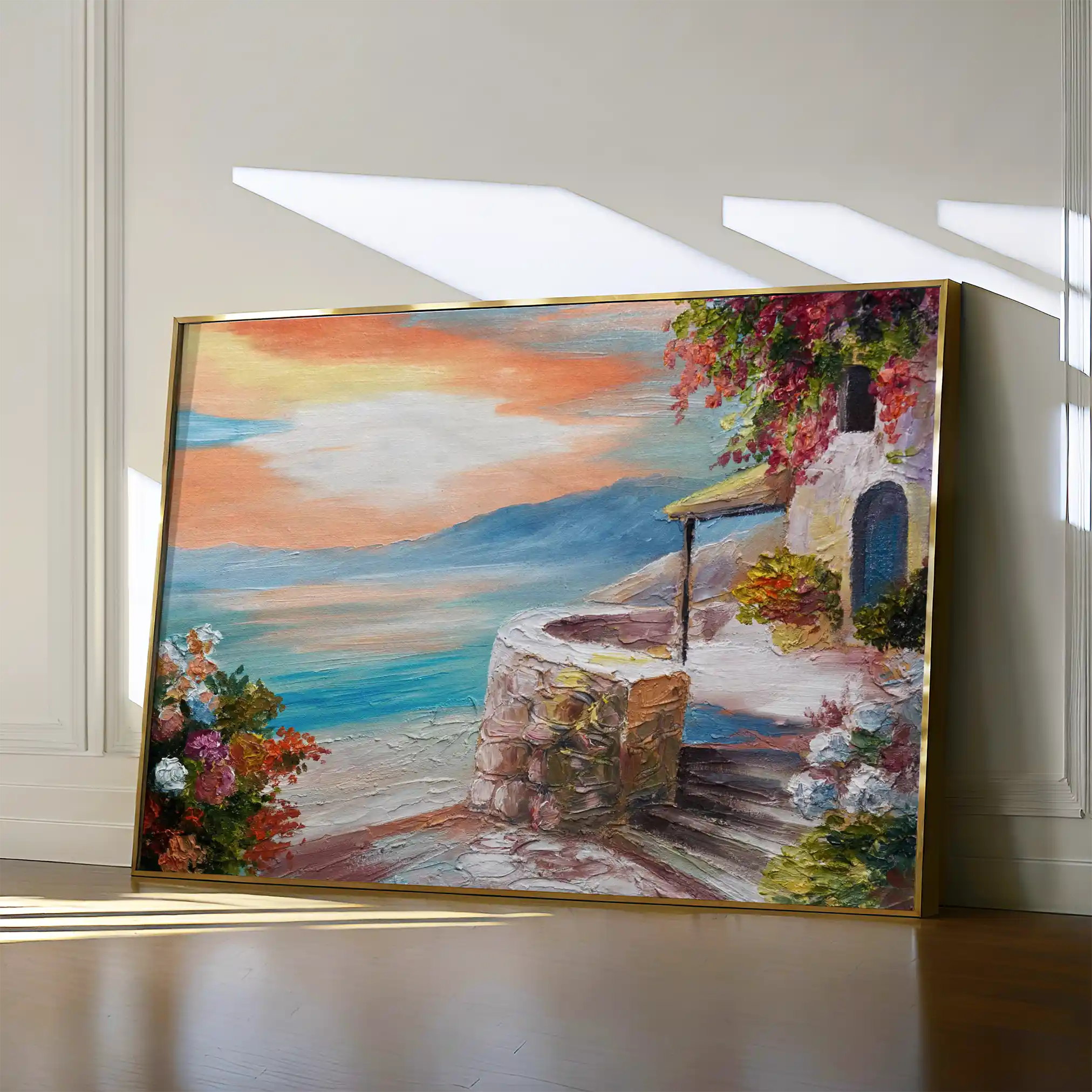 Landscape 139 Canvas Art 90 x 60 cm / Stretched on hidden frame