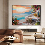 Landscape 139 Canvas Art 90 x 60 cm / Stretched on hidden frame