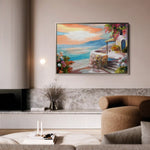 Landscape 139 Canvas Art 90 x 60 cm / Stretched on hidden frame