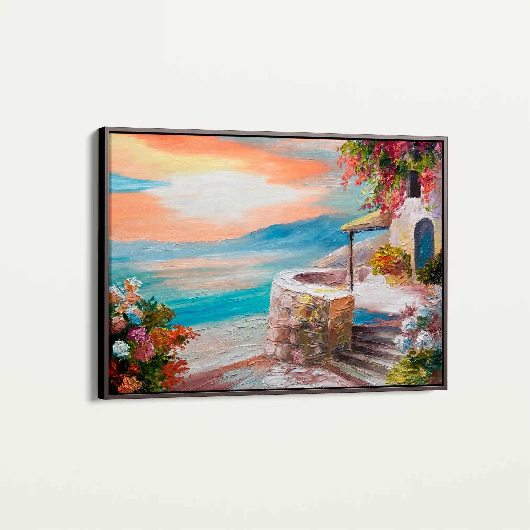 Landscape 139 Canvas Art 90 x 60 cm / Stretched on hidden frame