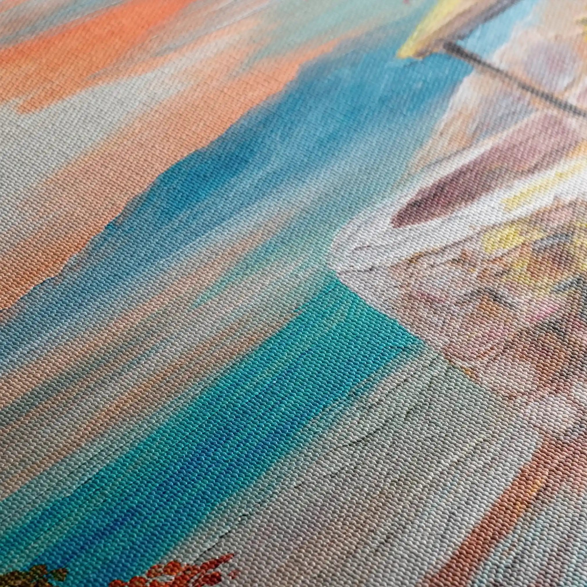 Landscape 139 Canvas Art 90 x 60 cm / Stretched on hidden frame