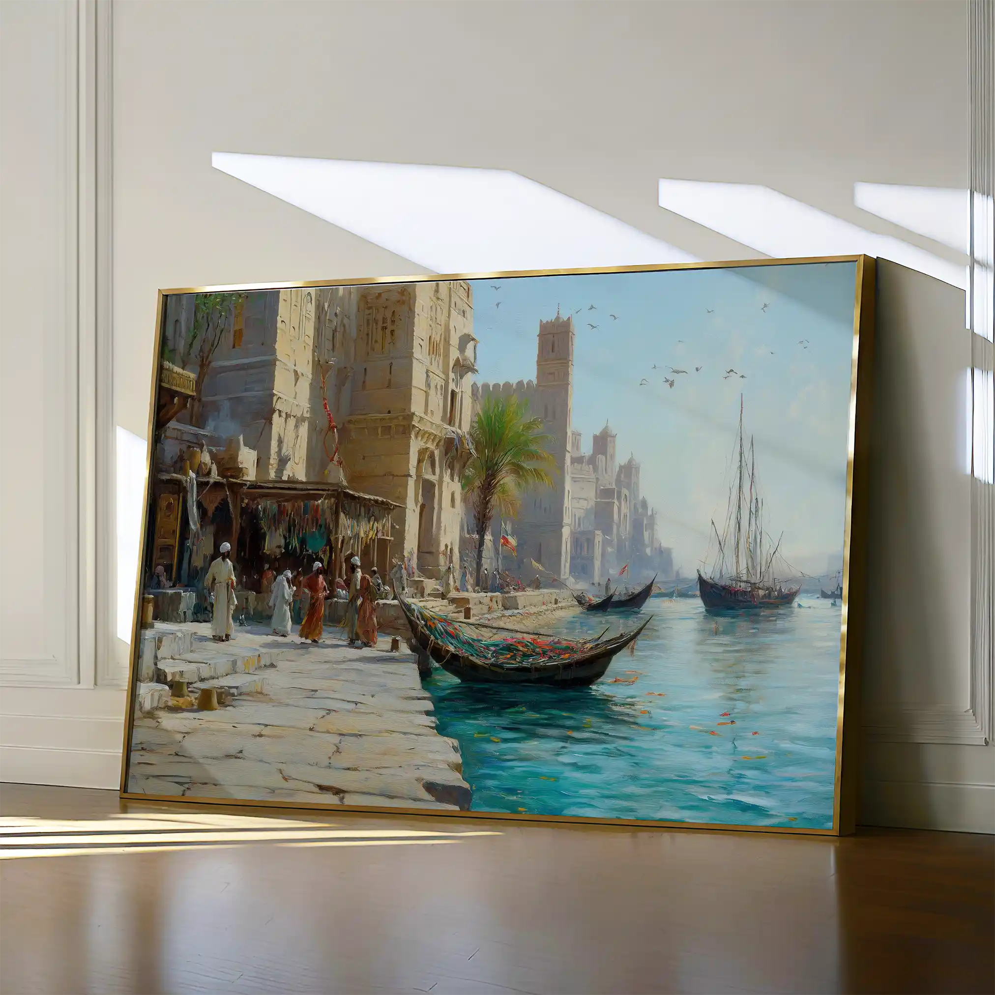 Orientalist 139 Canvas Art 90 x 60 cm / Stretched on hidden frame