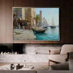Orientalist 139 Canvas Art 90 x 60 cm / Stretched on hidden frame