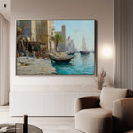 Orientalist 139 Canvas Art 90 x 60 cm / Stretched on hidden frame