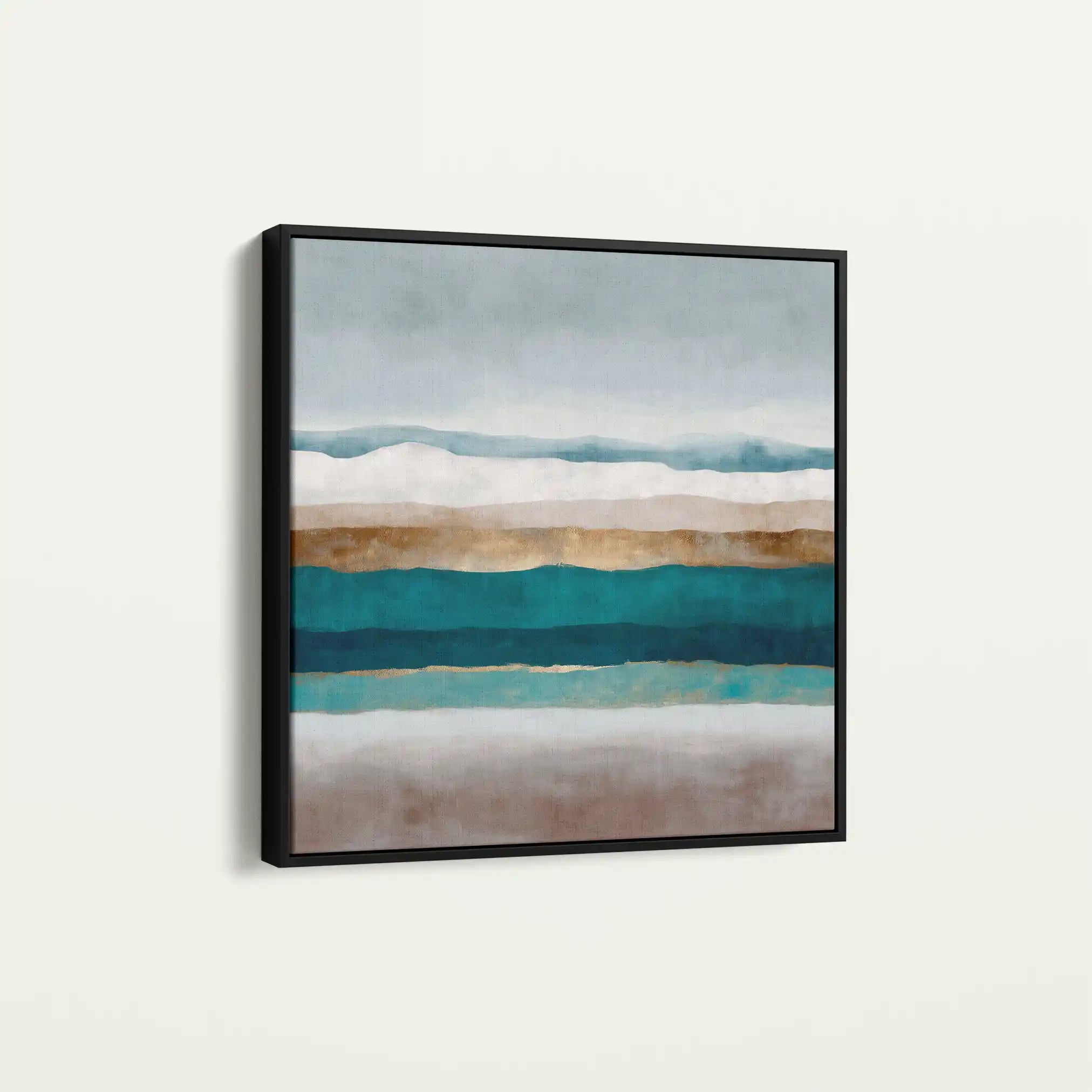 Abstract 1391 Canvas Art 60 x 60 cm / Stretched on hidden frame